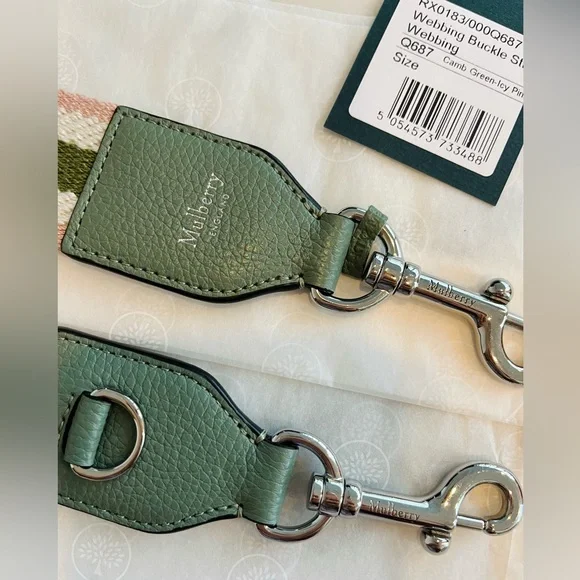 MULBERRY WEBBING BUCKLE STRAP, Giftable - Picture 4 of 7